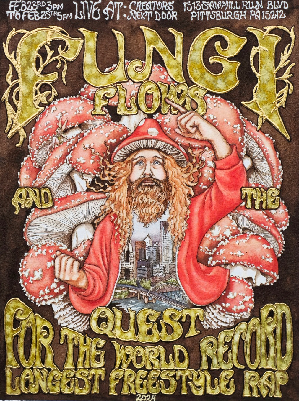 World Record Flyer Print